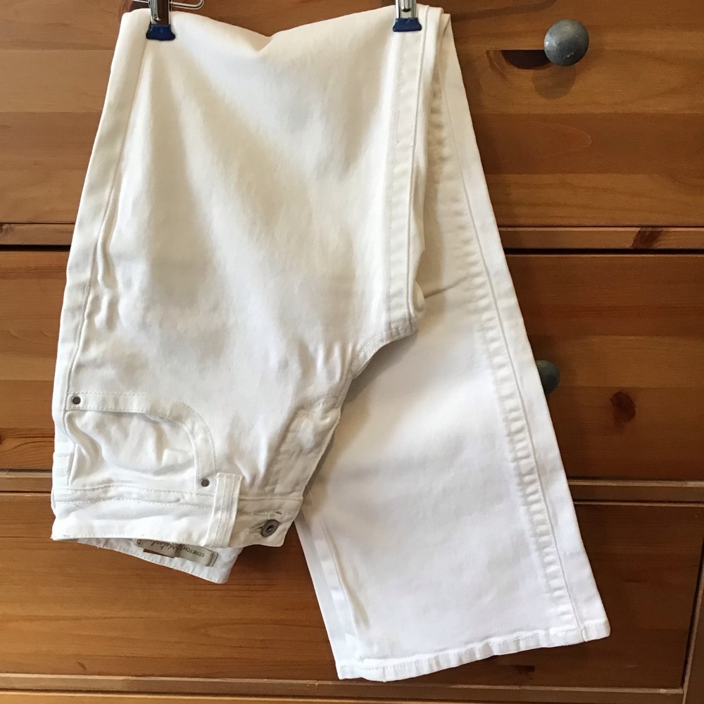 Christopher Blue White Bootcut Jeans